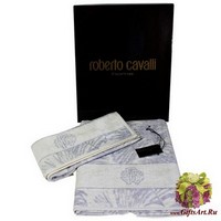 Набор из двух жаккардовых махровых полотенец &quot;ROBERTO CAVALLI&quot;