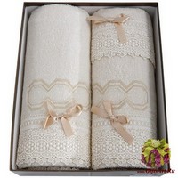 Набор из трех махровых полотенец  &quot;ALMA&quot;