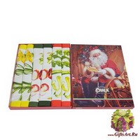 Подарочный новогодний набор из шести кухонных полотенец 50х70 &quot;GRAND TEXTIL&quot;