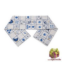 Скатерть с тефлоновой пропиткой на круглый стол&quot;MELANGIO&quot;