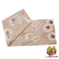 Скатерть с тефлоновой пропиткой на круглый стол&quot;MELANGIO&quot;