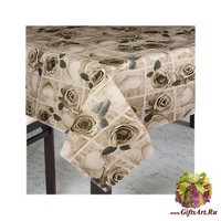 Скатерть с тефлоновой пропиткой 140х240 &quot;MELANGIO&quot;