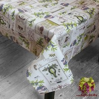 Скатерть с тефлоновой пропиткой 140х240 &quot;MELANGIO&quot;