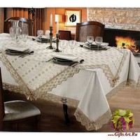 Скатерть с салфетками 180х360 &quot;ALMA&quot;