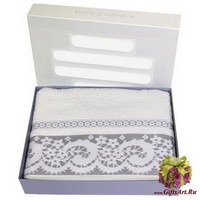 Набор из двух махровых полотенец &quot;VINGI RICAMI&quot;