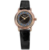 Часы золотые женские Ника Орхидея 0002.0.1.56