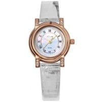 Часы золотые женские с фианитами Ника Орхидея 0012.2.1.31