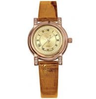 Часы золотые женские с фианитами Ника Орхидея 0012.2.1.41