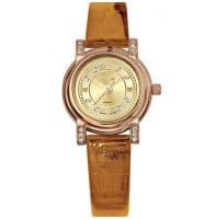 Часы золотые женские с фианитами Ника Орхидея 0012.2.1.47