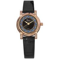 Часы золотые женские с фианитами Ника Орхидея 0012.2.1.56