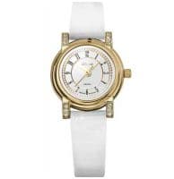 Часы золотые женские с фианитами Ника Орхидея 0012.2.3.12