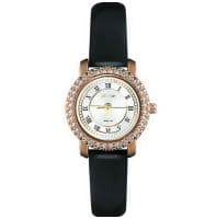 Часы золотые женские с фианитами Ника Орхидея 0008.2.1.21