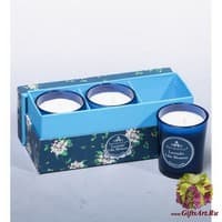 WD-17/ 1 Н-р из 3 свечей аром. &quot;Лаванда и сирень&quot; в под. кор.