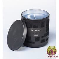 WD-22/ 3 Свеча аром. &quot;Jade Black&quot; во флок. Стекле