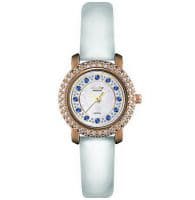 Часы золотые женские с фианитами Ника Орхидея 0008.2.1.36