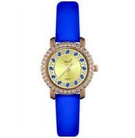 Часы золотые женские с фианитами Ника Орхидея 0008.2.1.46