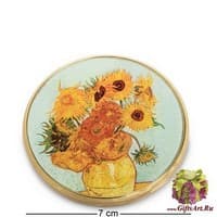 pr-M07GO Зеркальце &quot;Подсолнухи&quot; Ван Гог