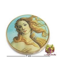 pr-M12BO Зеркальце &quot;Рождение Венеры&quot; Боттичелли
