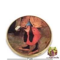 pr-M25JB Зеркальце &quot;Искушение Св.Антония&quot; Босх, фрагмент
