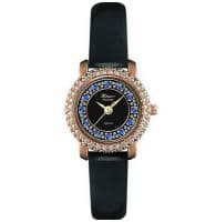 Часы золотые женские с фианитами Ника Орхидея 0008.2.1.56