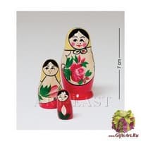МР-56/ 7 Матрешка  3-кукольная