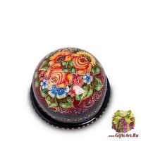 ШК-30/17 Шкатулка Мстера &quot;Букет&quot; сред. Николаева