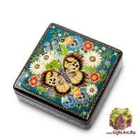 ШК-30/59 Шкатулка Холуй &quot;Лето&quot; Николаева