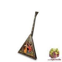 ШК-15/ 2 Шкатулка Мстера &quot;Балалайка&quot; мал. - Вариант A