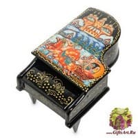 ШК-15/ 4 Шкатулка Мстера &quot;Рояль&quot; мал.