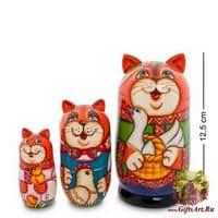 МР-21/ 7 Матрешка 3м &quot;Животные&quot; в асс.