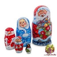МР-13/ 4 Матрешка 5м &quot;Семейка Деда Мороза&quot;