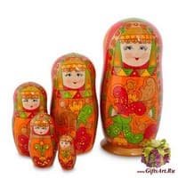 МР-20/34 Матрешка 5м &quot;Северодвинская роспись&quot; СП