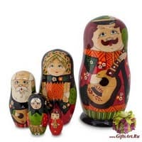 МР-20/20 Матрешка 5м &quot;Веселая семейка бол&quot; СП