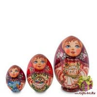 МР-16/14 Матрешка-Яйцо 5м &quot;Мария с пасхой&quot;