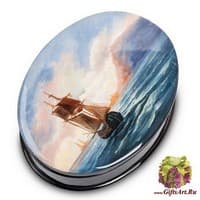 ШК-10/16 Шкатулка  &quot;Море&quot; исп. Котова - Вариант A