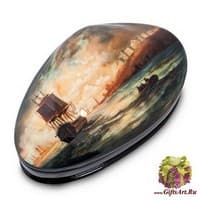 ШК-10/21 Шкатулка-Ракушка  &quot;Море&quot; Котова