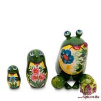 МР-37/16 Фигурка-матрешка &quot;Лягушка&quot; 3м