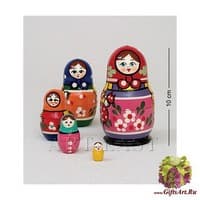 МР-37/ 7 Матрешка  5-кукольная мал. &quot;Ангелина&quot;