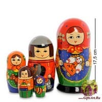 МР-37/ 2 Матрешка  5-кукольная &quot;Алина&quot;