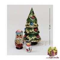 МР-37/34 Фигурка-матрешка &quot;Елка&quot; мал. 3м