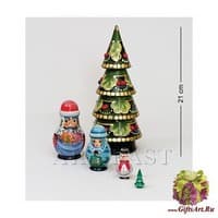 МР-37/33 Фигурка-матрешка &quot;Елка&quot; бол. 5м