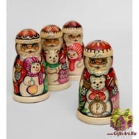 МР-42/ 5 Матрешка Колокол 3м &quot;Дед мороз&quot;