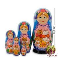 МР-20/14 Матрешка 5м &quot;Анюта с котами&quot; СП
