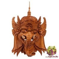 17-009 Панно резное &quot;Ганеша - Бог Изобилия&quot;