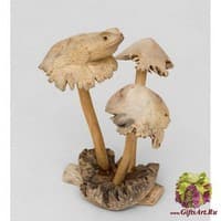 50-001 Статуэтка &quot;Лягушка на грибе&quot; 20 см