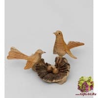 50-003 Статуэтка &quot;Птицы в гнездышке&quot; 11 см