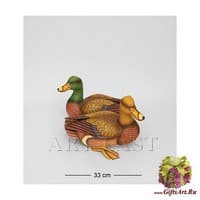 32-001 Фигура &quot;Пара уток&quot; мал.