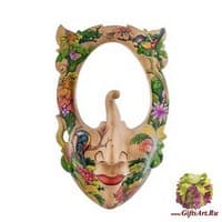 44-007 Зеркало-маска расписная &quot;Тропический остров&quot;