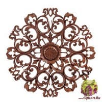 17-071 Панно резное &quot;Цветы&quot;