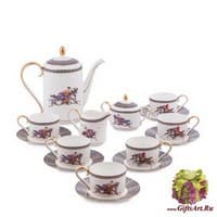 JK- 41 Чайный сервиз на 6 перс."Восточное Поло"
